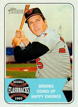 2018 Topps Heritage - Baseball Flashbacks #BF-BR Brooks Robinson Front