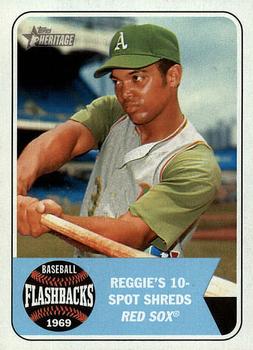 2018 Topps Heritage - Baseball Flashbacks #BF-RJ Reggie Jackson Front