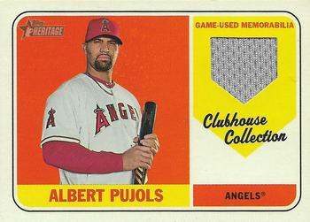 2018 Topps Heritage - Clubhouse Collection Relics #CCR-AP Albert Pujols Front
