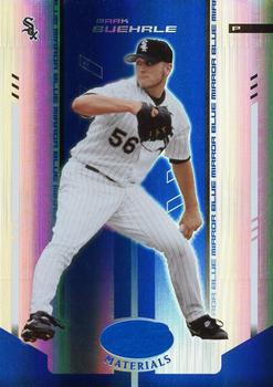 2004 Leaf Certified Materials - Mirror Blue #131 Mark Buehrle Front