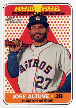 2018 Topps Heritage - New Age Performers #NAP-3 Jose Altuve Front