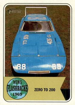 2018 Topps Heritage - News Flashbacks #NF-4 Dodge Charger Daytona: American Muscle Front