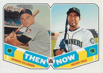 2018 Topps Heritage - Then and Now #TN-7 Harmon Killebrew / Nelson Cruz Front