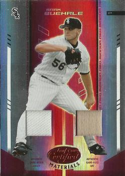 2004 Leaf Certified Materials - Mirror Combo Red #131 Mark Buehrle Front