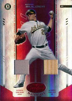 2004 Leaf Certified Materials - Mirror Combo Red #132 Mark Mulder Front