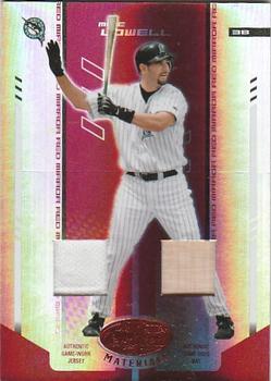 2004 Leaf Certified Materials - Mirror Combo Red #138 Mike Lowell Front