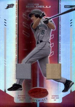 2004 Leaf Certified Materials - Mirror Combo Red #163 Rocco Baldelli Front