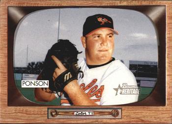 2004 Bowman Heritage #3 Sidney Ponson Front