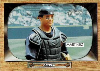 2004 Bowman Heritage #40 Victor Martinez Front