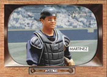 2004 Bowman Heritage #40 Victor Martinez Front