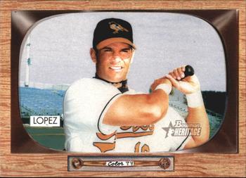 2004 Bowman Heritage #56 Javy Lopez Front