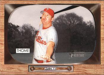 2004 Bowman Heritage #64 Jim Thome Front