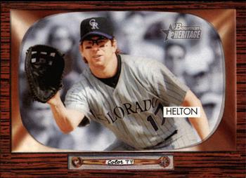 2004 Bowman Heritage #89 Todd Helton Front