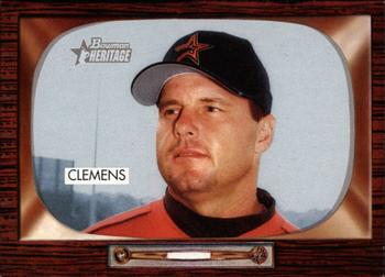 2004 Bowman Heritage #100 Roger Clemens Front