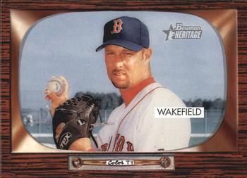 2004 Bowman Heritage #129 Tim Wakefield Front