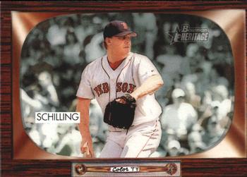 2004 Bowman Heritage #130 Curt Schilling Front