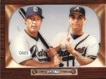 2004 Bowman Heritage #139 Brian Giles / Marcus Giles Front