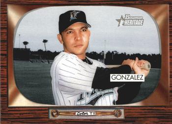 2004 Bowman Heritage #192 Alex Gonzalez Front
