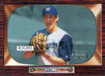 2004 Bowman Heritage #207 Mark Rogers Front