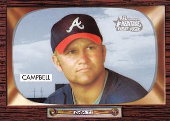 2004 Bowman Heritage #211 Eric Campbell Front