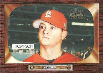 2004 Bowman Heritage #239 Brad Thompson Front