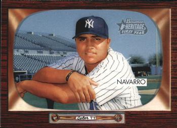 2004 Bowman Heritage #338 Dioner Navarro Front