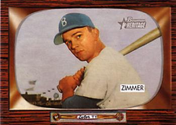2004 Bowman Heritage #65 Don Zimmer Front