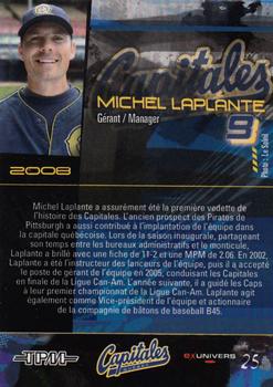 2008 Quebec Capitales #25 Michel LaPlante Back