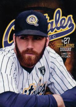 2012 Quebec Capitales #19 Guillaume Duguay Front