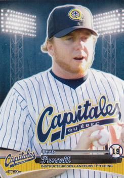 2010 Quebec Capitales #25 Brad Purcell Front