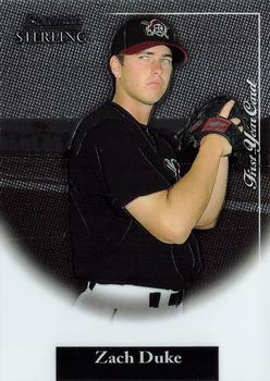 2004 Bowman Sterling #BS-ZD Zach Duke Front