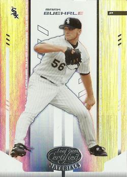 2004 Leaf Certified Materials - Mirror White #131 Mark Buehrle Front