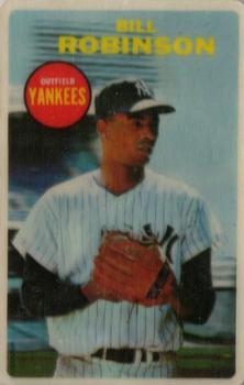 1968 Topps 3-D #NNO Bill Robinson Front