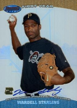 2004 Bowman's Best #BB-WS Wardell Starling Front