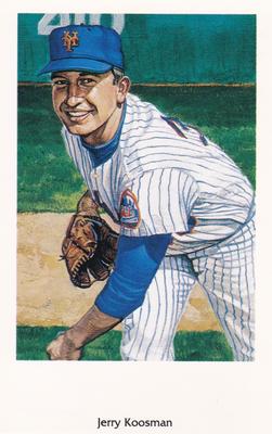 1994 Ron Lewis 1969 New York Mets 25th Anniversary Postcards #21 Jerry Koosman Front