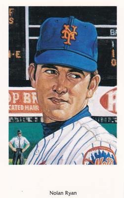 1994 Ron Lewis 1969 New York Mets 25th Anniversary Postcards #27 Nolan Ryan Front