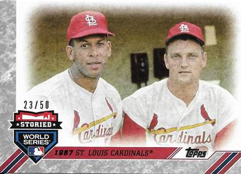 2017 Topps Update - Storied World Series Silver #SWS-6 1967 St. Louis Cardinals Front