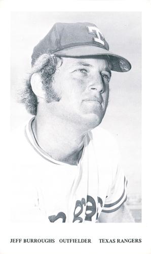 1974 Texas Rangers Photocards #NNO Jeff Burroughs Front