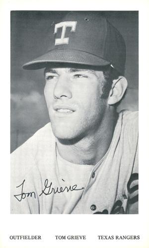 1974 Texas Rangers Photocards #NNO Tom Grieve Front