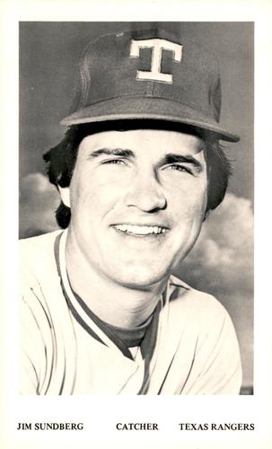 1974 Texas Rangers Photocards #NNO Jim Sundberg Front