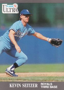 1991 Ultra #155 Kevin Seitzer Front