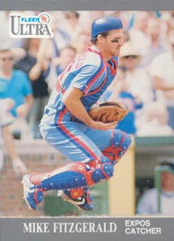 1991 Ultra #201 Mike Fitzgerald Front