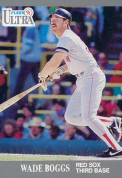 1991 Ultra #27 Wade Boggs Front