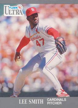 1991 Ultra #295 Lee Smith Front