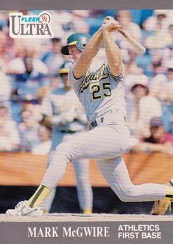1991 Ultra #251 Mark McGwire Front