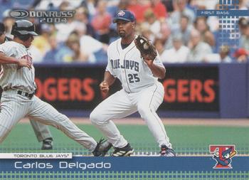 2004 Donruss #206 Carlos Delgado Front