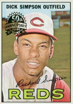 2016 Topps Heritage - 50th Anniversary Buybacks #6 Dick Simpson Front