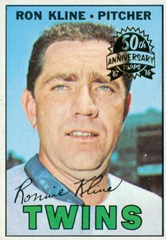 2016 Topps Heritage - 50th Anniversary Buybacks #133 Ron Kline Front
