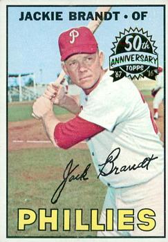 2016 Topps Heritage - 50th Anniversary Buybacks #142 Jackie Brandt Front