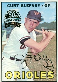 2016 Topps Heritage - 50th Anniversary Buybacks #180 Curt Blefary Front
